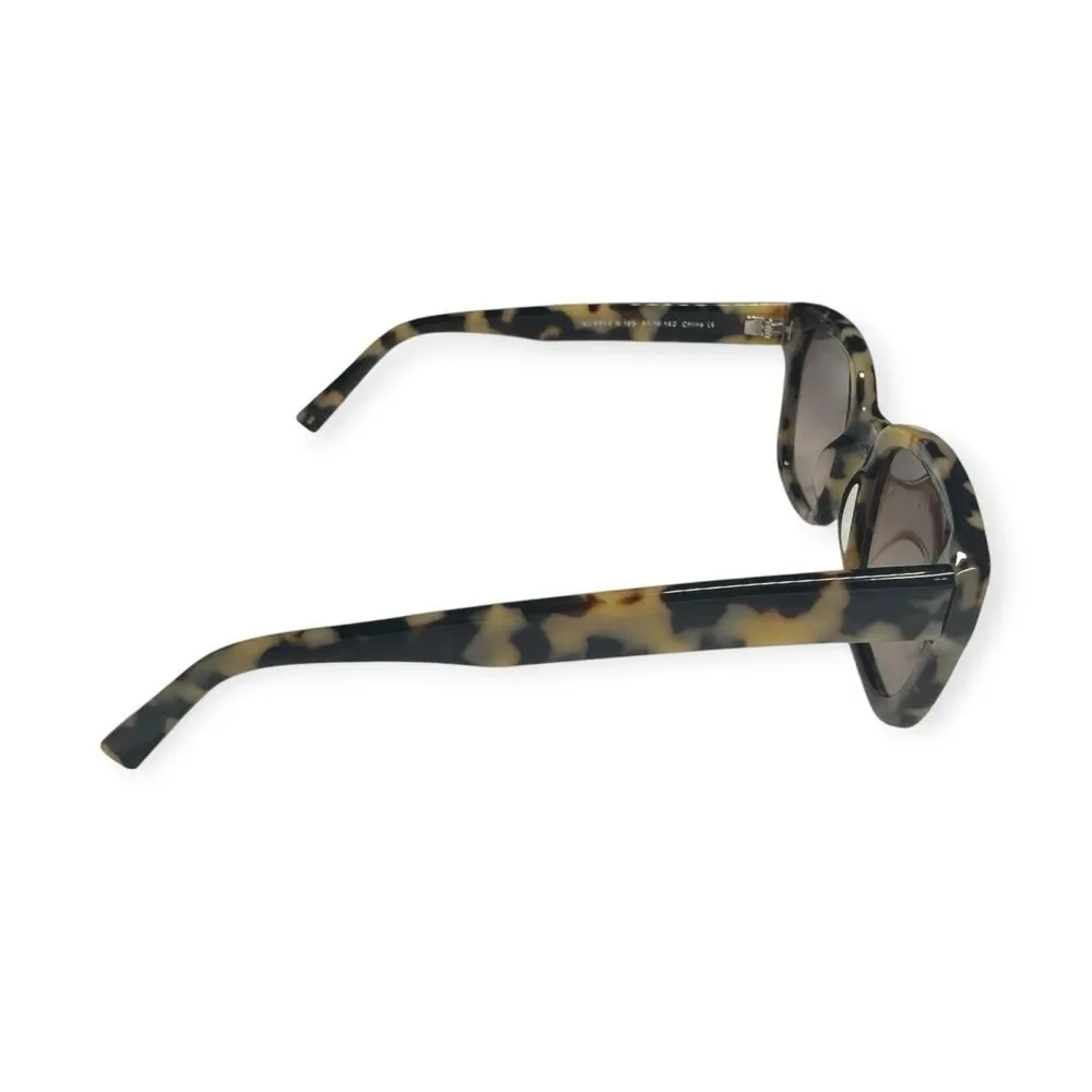 Warby Parker Aubrey Tortoise Shell Sunglasses Brown Frame Brown Lenses 142mm